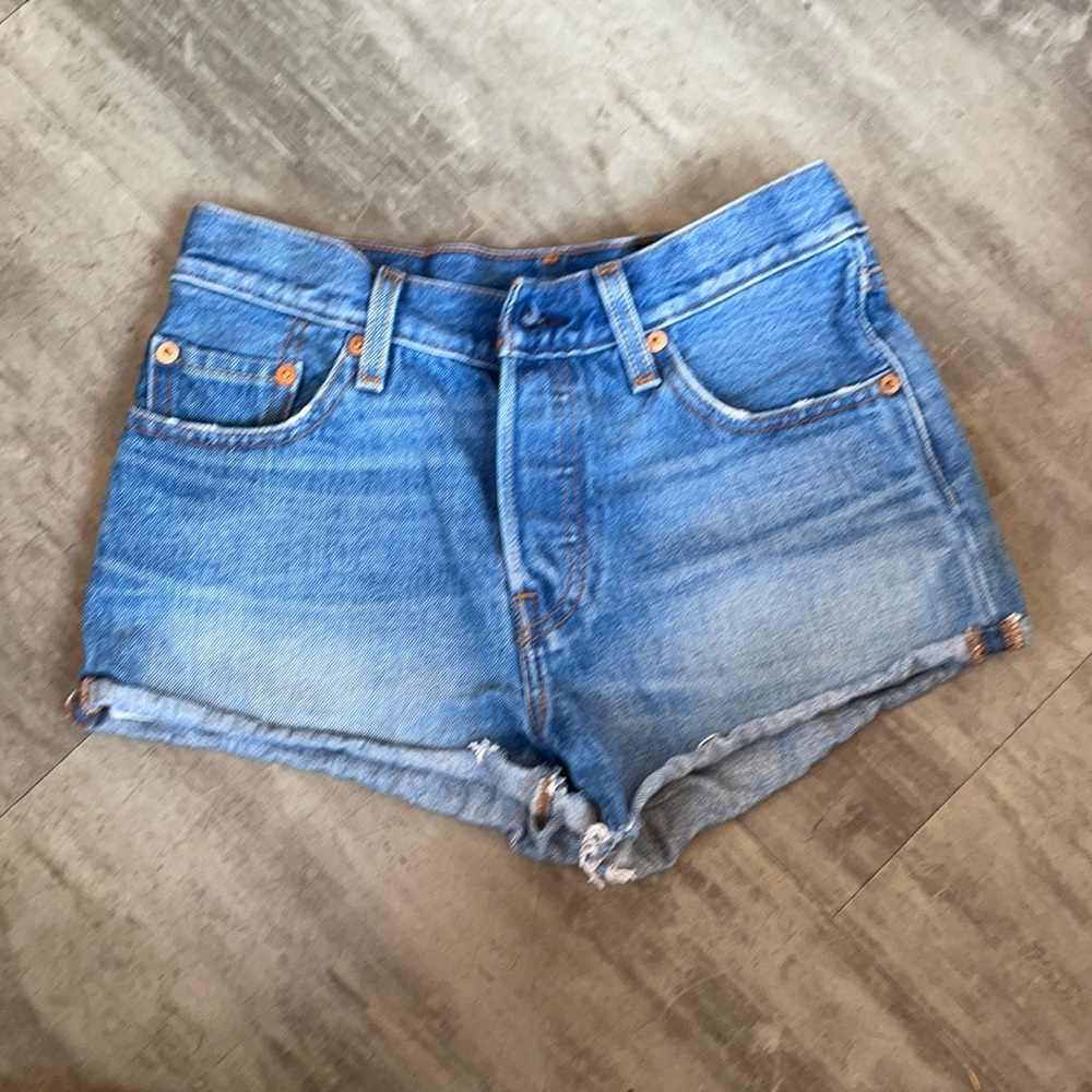 Levi denim shorts